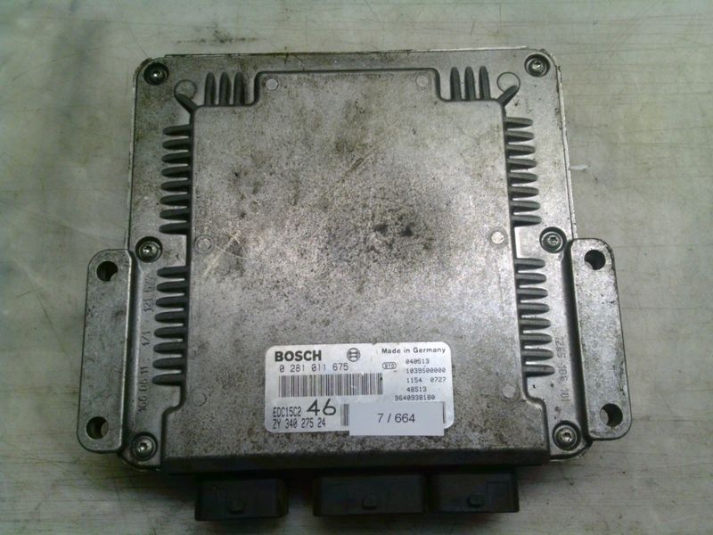 7-664 Centralina Motore Bosch 0 281 011 675 0281011675 ZY 340 275 24 1039S00000 EDC15C2 46  Suzuki Diesel Vitara
