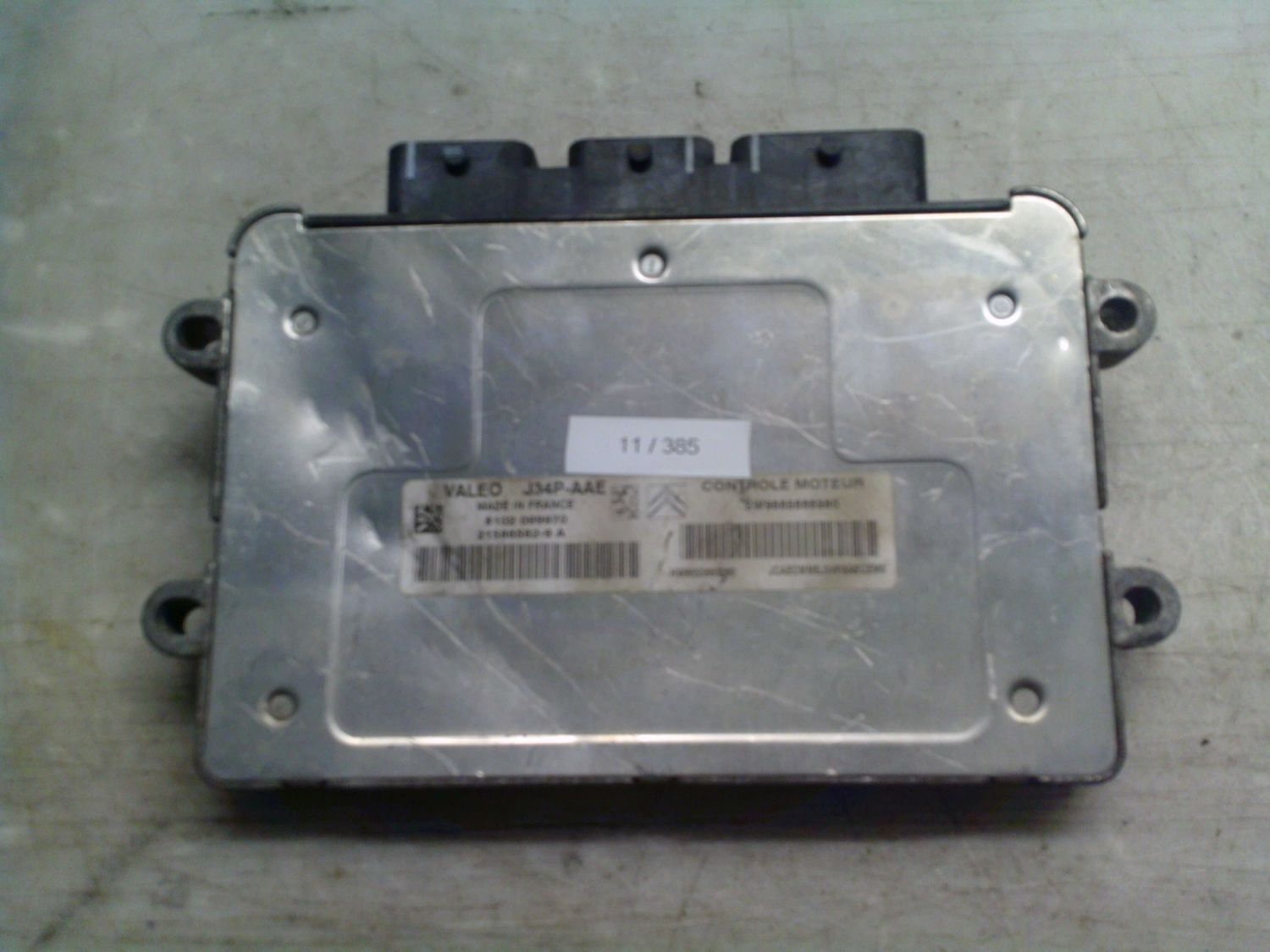 11-385 Centralina Motore Valeo 21586562-9 A 215865629A 9665666980 J34P-AAE 9655883280 Peugeot Benzina 206 11-385 Centralina Motore Valeo 21586562-9 A 215865629A 9665666980 J34P-AAE 9655883280 Peugeot Benzina 206
