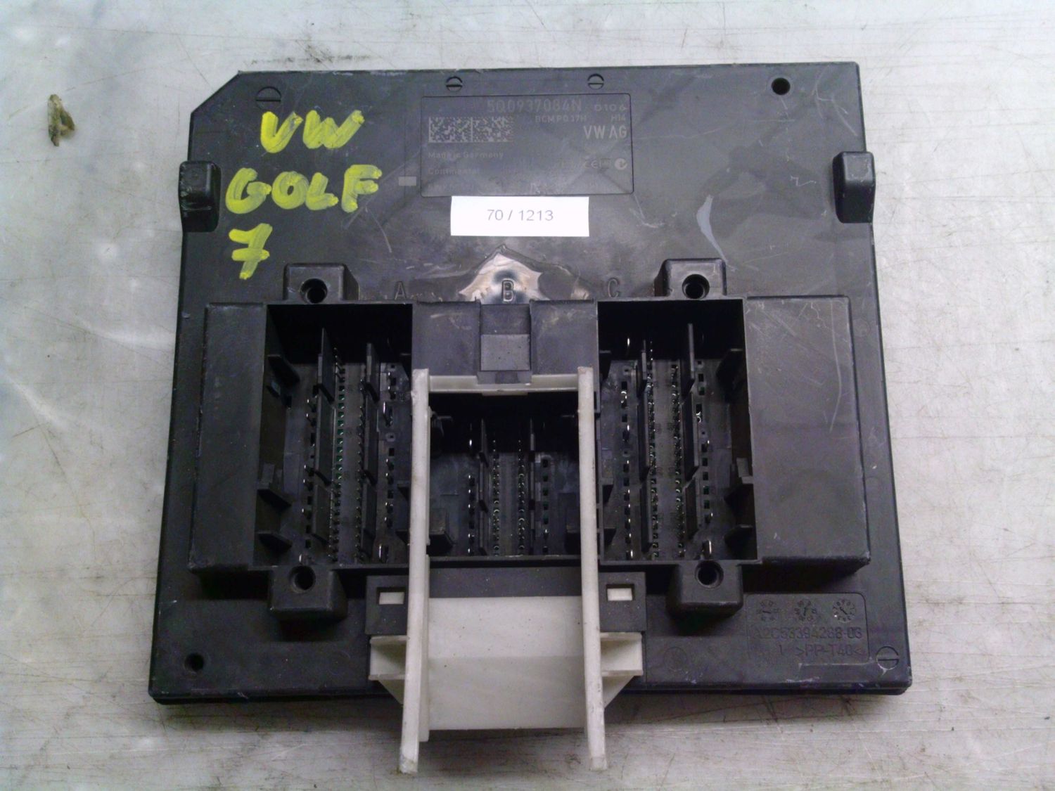 70-1213 Modulo Controllo Bcm Continental 5Q0937084N BCM PQ37H 5WK50591-C Volkswagen Golf 70-1213 Modulo Controllo Bcm Continental 5Q0937084N BCM PQ37H 5WK50591-C Volkswagen Golf