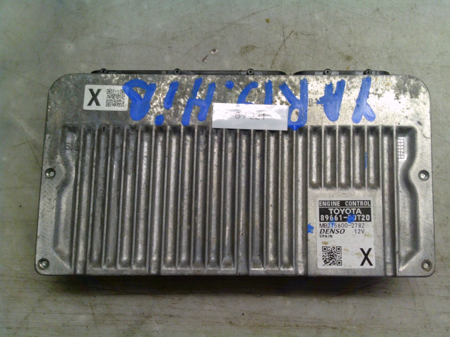 6-221 Centralina Motore Denso 89661-0DT20 896610DT20 MB275600-2782 X Toyota Elettrica / Benzina Yaris 6-221 Centralina Motore Denso 89661-0DT20 896610DT20 MB275600-2782 X Toyota Elettrica / Benzina Yaris