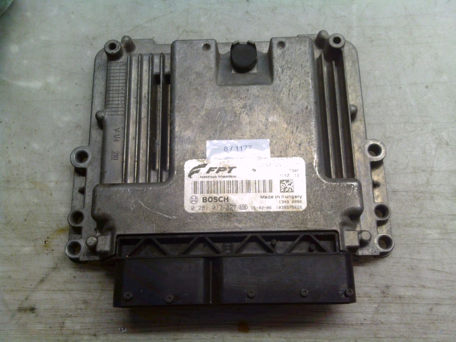 8-1177 Centralina Motore Bosch 0 281 017 827 0281017827 55263139 1039S75626 Fiat Diesel 500 8-1177 Centralina Motore Bosch 0 281 017 827 0281017827 55263139 1039S75626 Fiat Diesel 500
