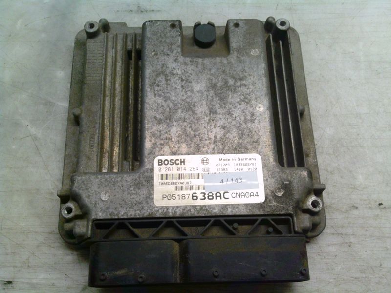 4-143 Centralina Motore Bosch 0 281 014 264 0281014264 P05187638AC 1039S22781 CNA0A4  Chrysler Diesel Sebring