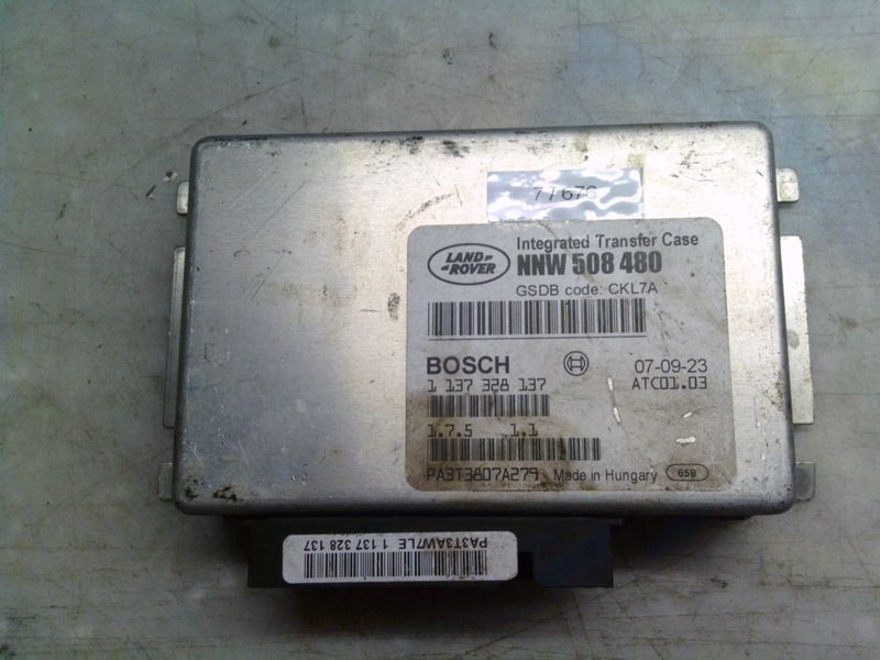 7-676 Centralina Cambio Automatico Bosch 1 137 328 137 1137328137 NNW 508 480 ATCD1.03   Land Rover  Range Rover Sport