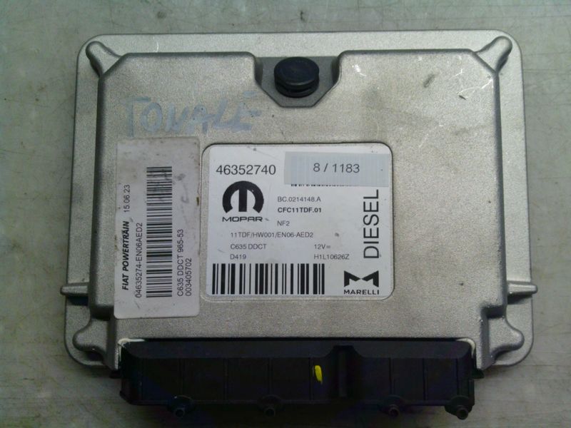 8-1183 Centralina Cambio Automatico Magneti Marelli 46352740 CFC 11TDF.01 BC.0214148.A HW001/EN06-AED2 Alfa Romeo Tonale 8-1183 Centralina Cambio Automatico Magneti Marelli 46352740 CFC 11TDF.01 BC.0214148.A HW001/EN06-AED2 Alfa Romeo Tonale