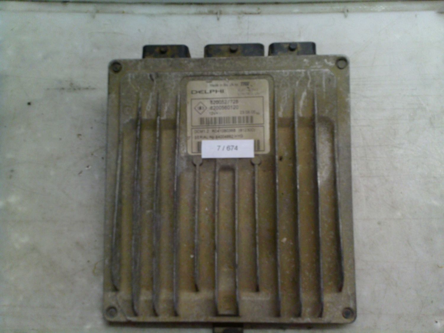 7-674 Centralina Motore Delphi R0410B038B   8200527728  DCM 1.2 8200560120 Suzuki Diesel Jimny