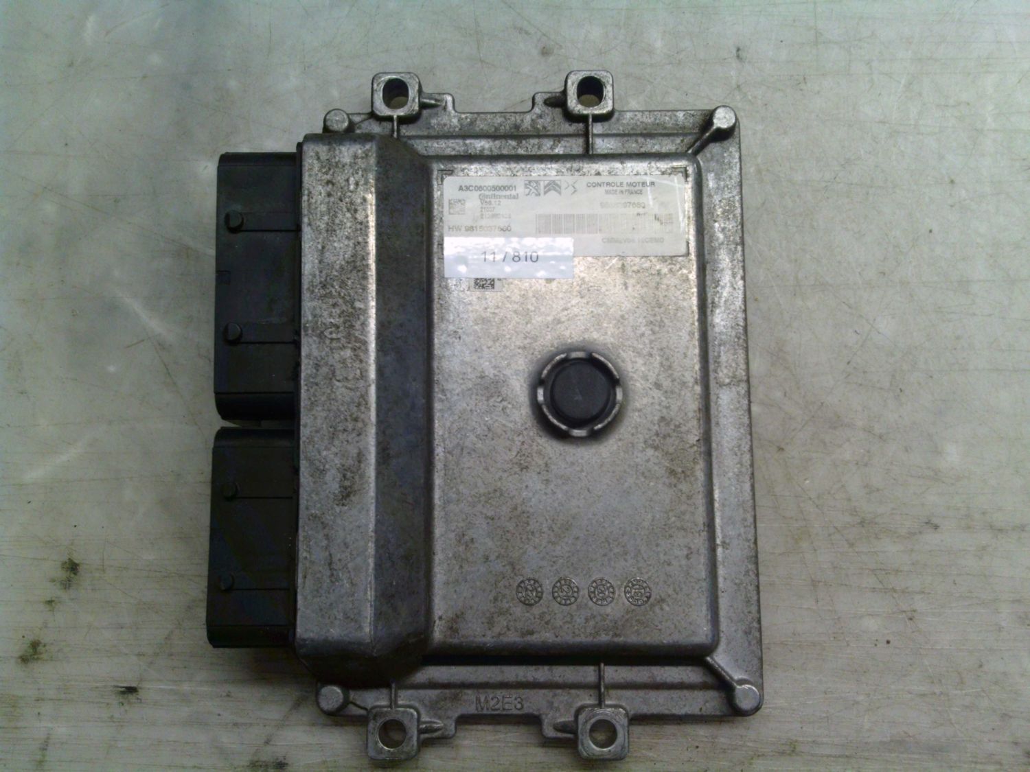 11-810 Centralina Motore Continental A3C0600500001   212688428 9838397680 V56.12 9815037580 Peugeot Benzina 208