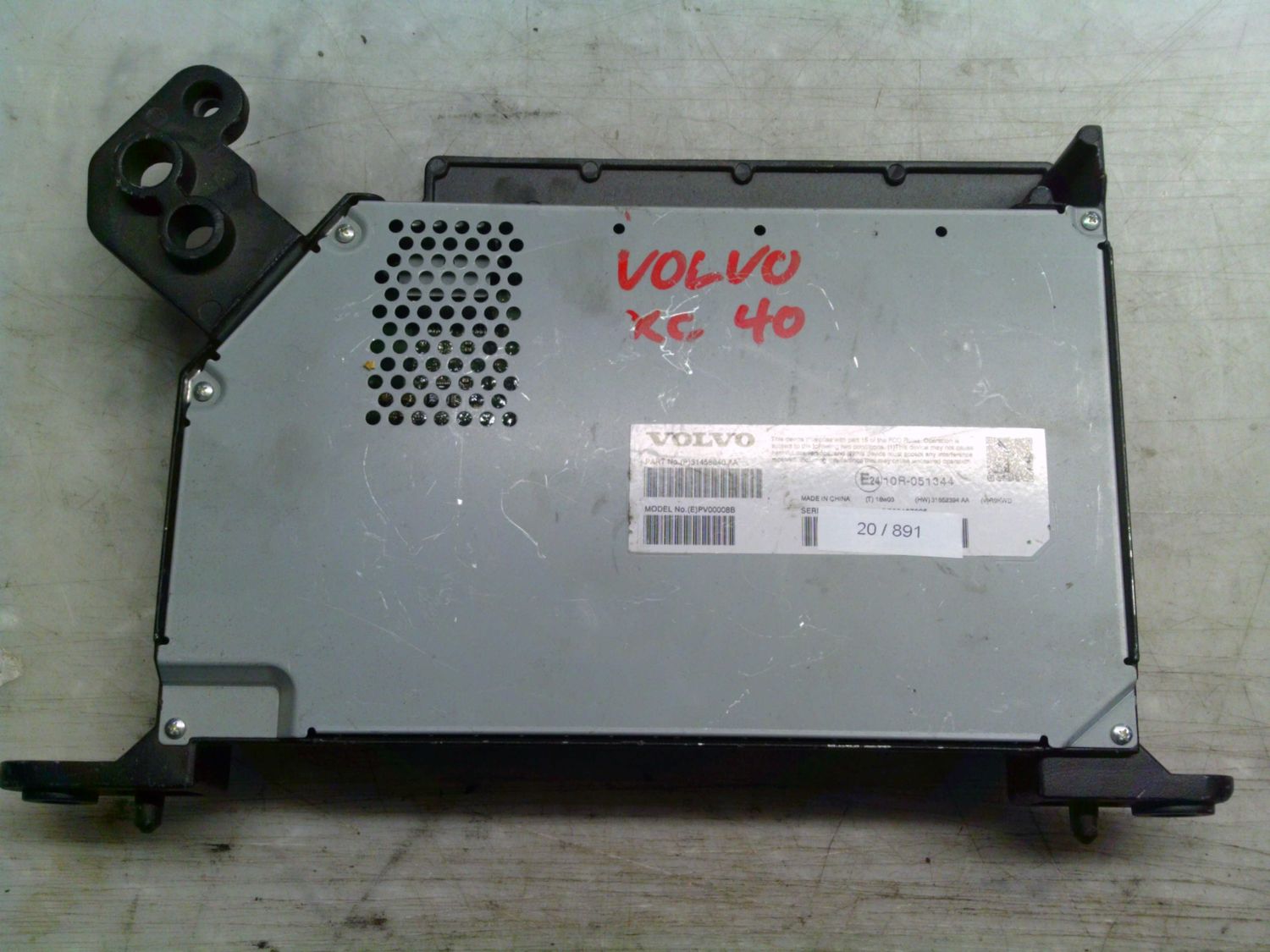 20-891 Amplificatore Audio Volvo P 31456840 AA P31456840AA PV00008B    Volvo  XC 40