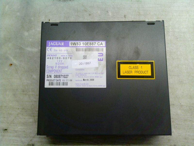 20-887 Navigatore Denso 462100-9070 4621009070 9W83 10E887 CA    Jaguar  Xf