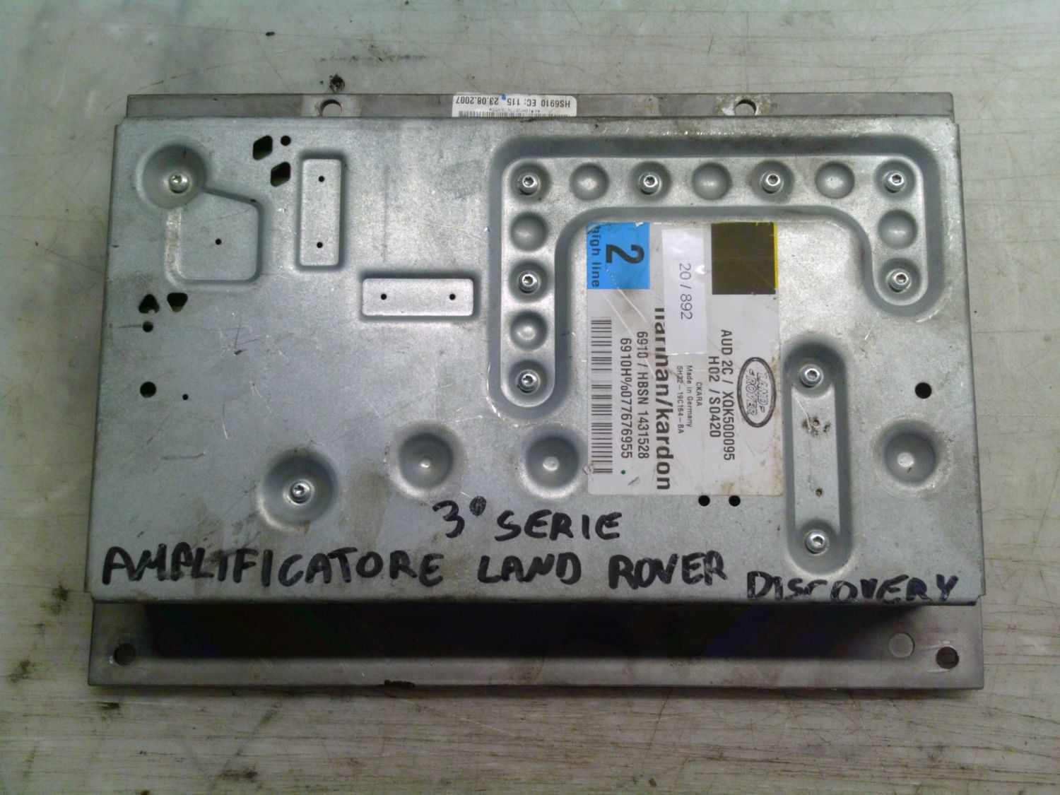 20-892 Amplificatore Audio Land Rover 8H32-19C164-BA 8H3219C164BA     Land Rover  Discovery