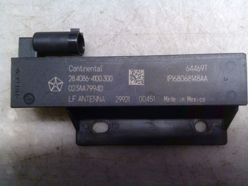 31-272 Sensore Antenna Keyless Continental 68068148AA   28.4086-4100.300 64469T LF ANTENNA  Jeep Elettrica / Benzina Wrangler
