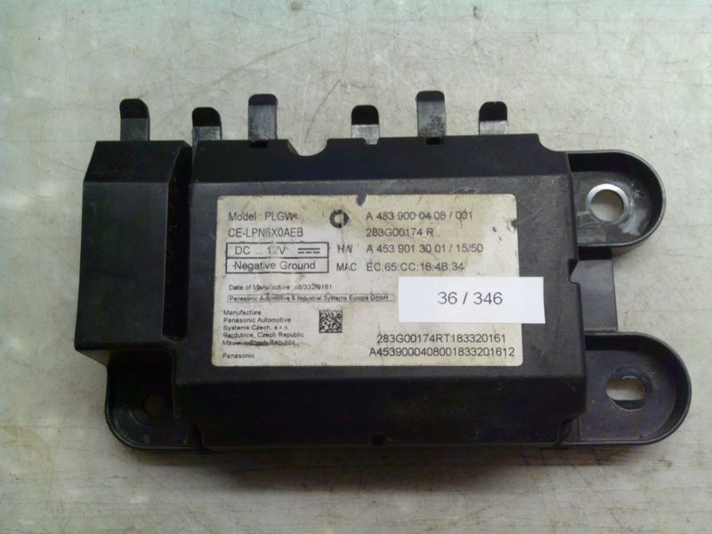 36-346 Convertitore Di Tensione Panasonic A 453 900 04 08 /001 A4539000408001 283G00174 R PLGW CE-LPN6X0AEB  Smart  453