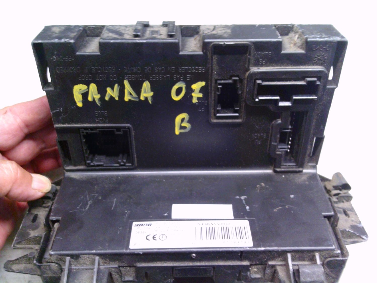 50-857 Body Computer Siemens S118578030H   51783783 NPL169   Fiat Benzina Panda