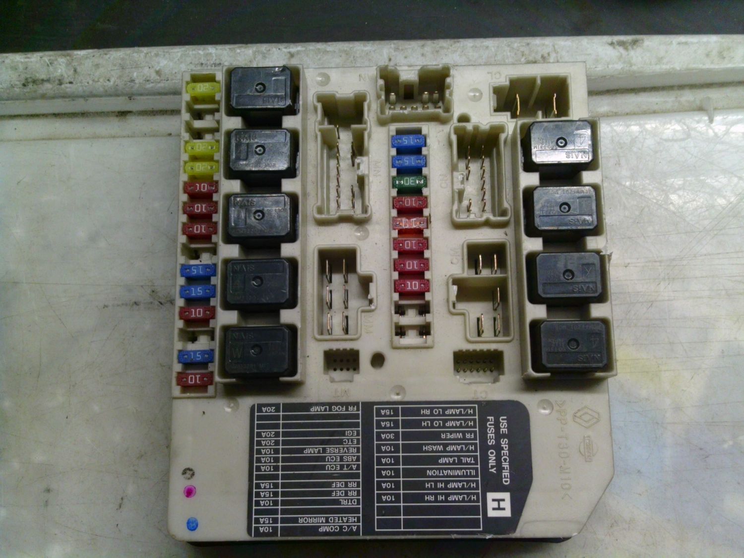 60-461 Scatola Fusibili Nissan 248B7 EB31C 248B7EB31C 0224-6C20    Nissan  Pathfinder
