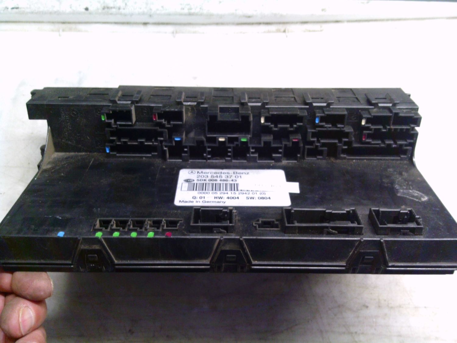 60-463 Scatola Fusibili Hella Kg 203 545 37 01 2035453701 5DK 008 486-43 HW 4004 SW 0804  Mercedes  Classe C
