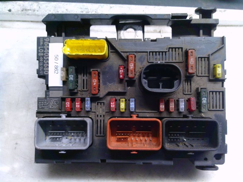 50-862 Body Computer Delphi 9664055680   BSM-L08    Citroen  C 4