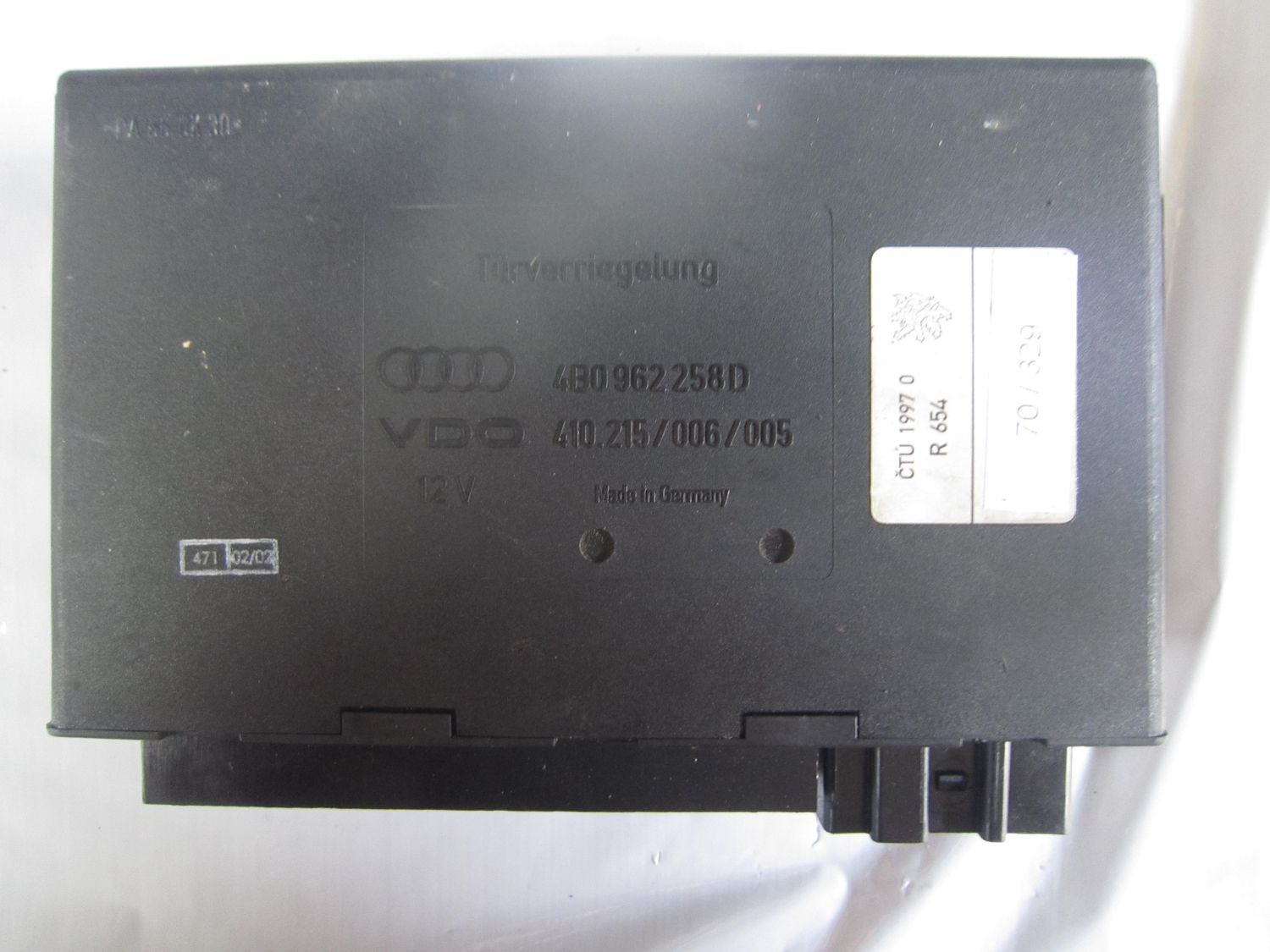 70-329 Centralina Modulo Confort Vdo 4B0 962 258 D 4B0962258D 410.215/006/005    Audi  A 6