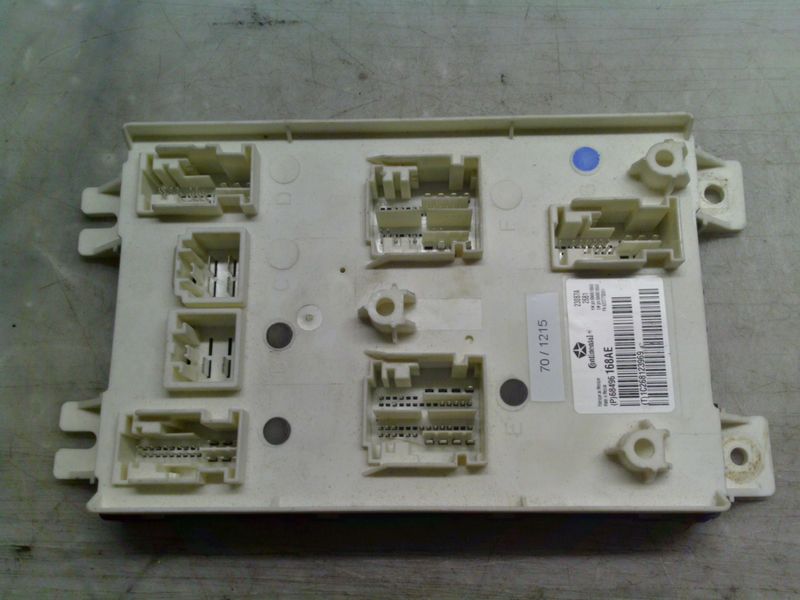 70-1215 Modulo Controllo BCM Continental P68496168AE   A2C77752601 23087A   Jeep Elettrica / Benzina Wrangler