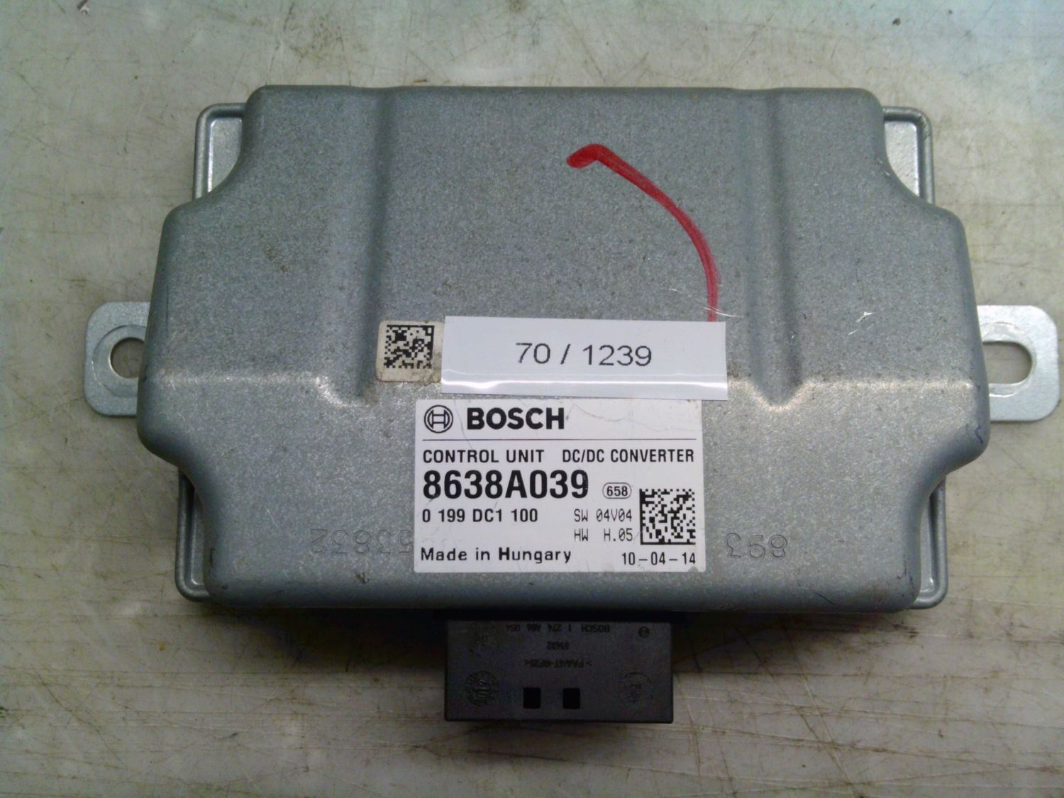 70-1239 Modulo Chiusura Centralizzata Bosch 0 199 DC1 100 0199DC1100 8638A039    Mitsubishi  Asx