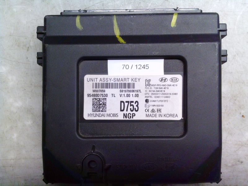 70-1245 Modulo Gateway Hyundai 95480D7530   D753 V:1.00 1.00 MSIP-RRS-HMO-SMK-4E19  Hyundai  Tucson