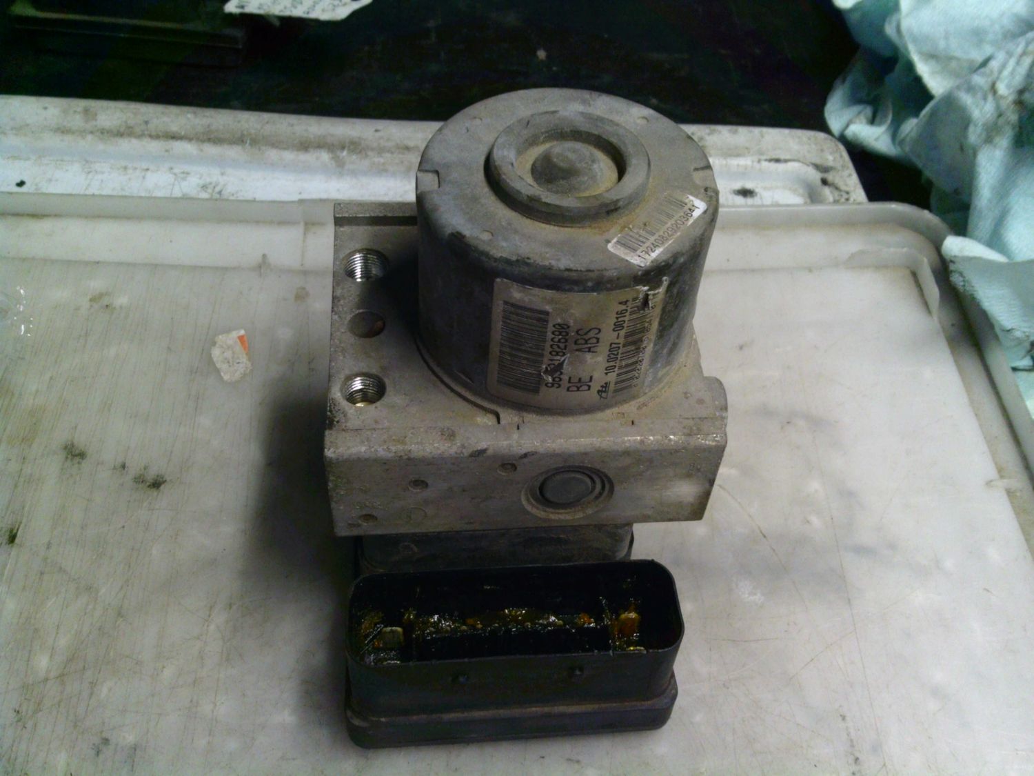 90-1625 Pompa ABS Ate Controller 9652182680   10.0207-0016.4 10.0970-1118.3 ABS MK70 CEM 00  Citroen  C 3