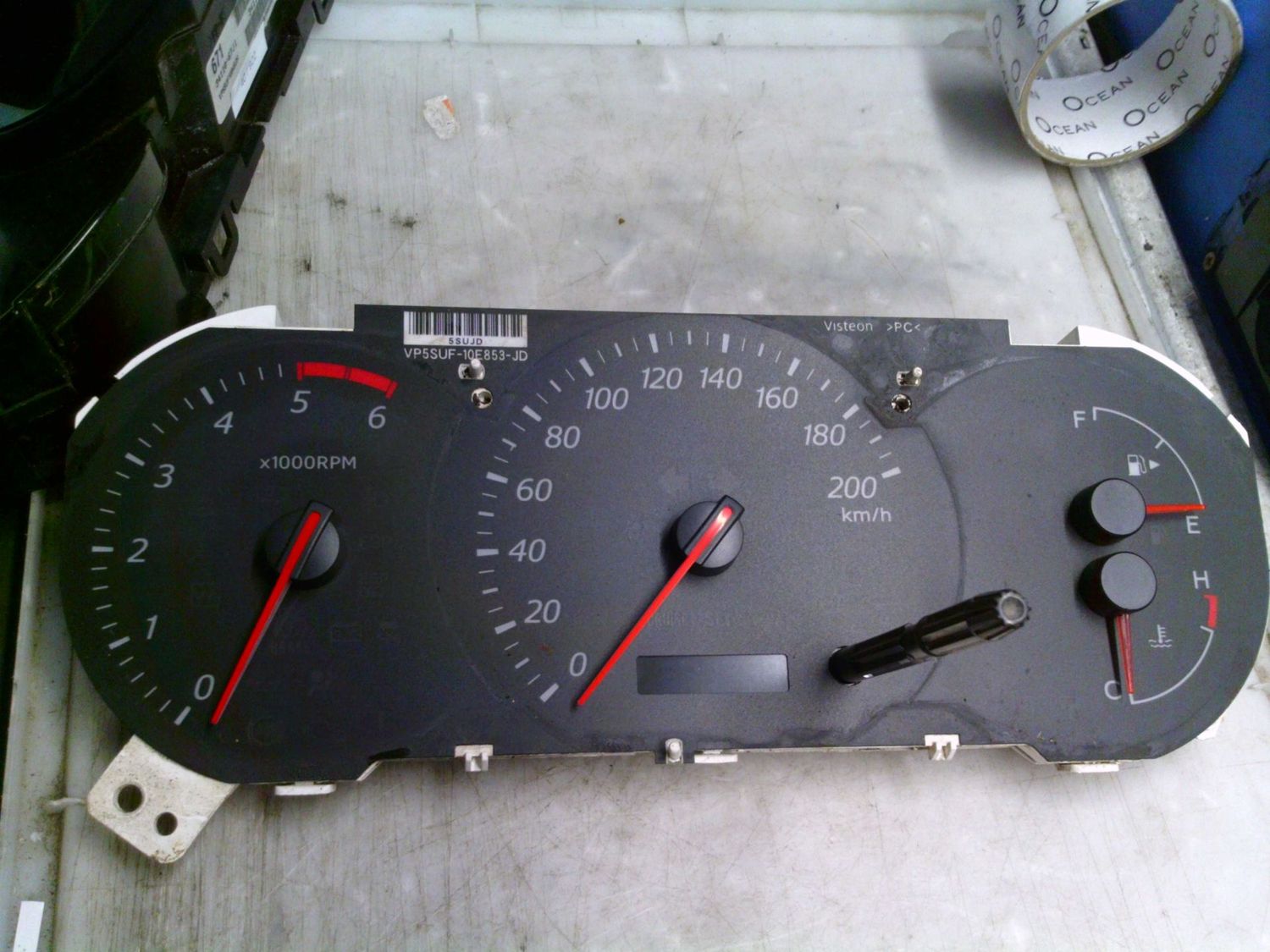 40-922 Quadro Strumenti / Contachilometri Suzuki 34110-67J10 3411067J10 34110-67J10 671 VP5SUF10849JH  Suzuki Diesel Grand Vitara