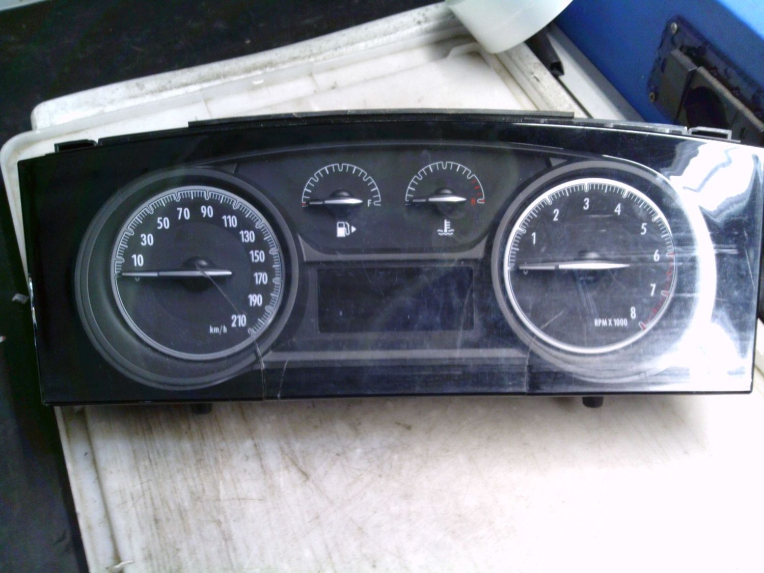 40-928 Quadro Strumenti / Contachilometri Vdo 52012789   A2C87142903 VETRO  ROTTO    Lancia Benzina Ypsilon