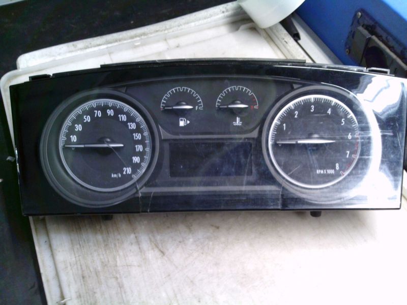 40-928 Quadro Strumenti / Contachilometri Vdo 52012789   A2C87142903 VETRO  ROTTO    Lancia Benzina Ypsilon