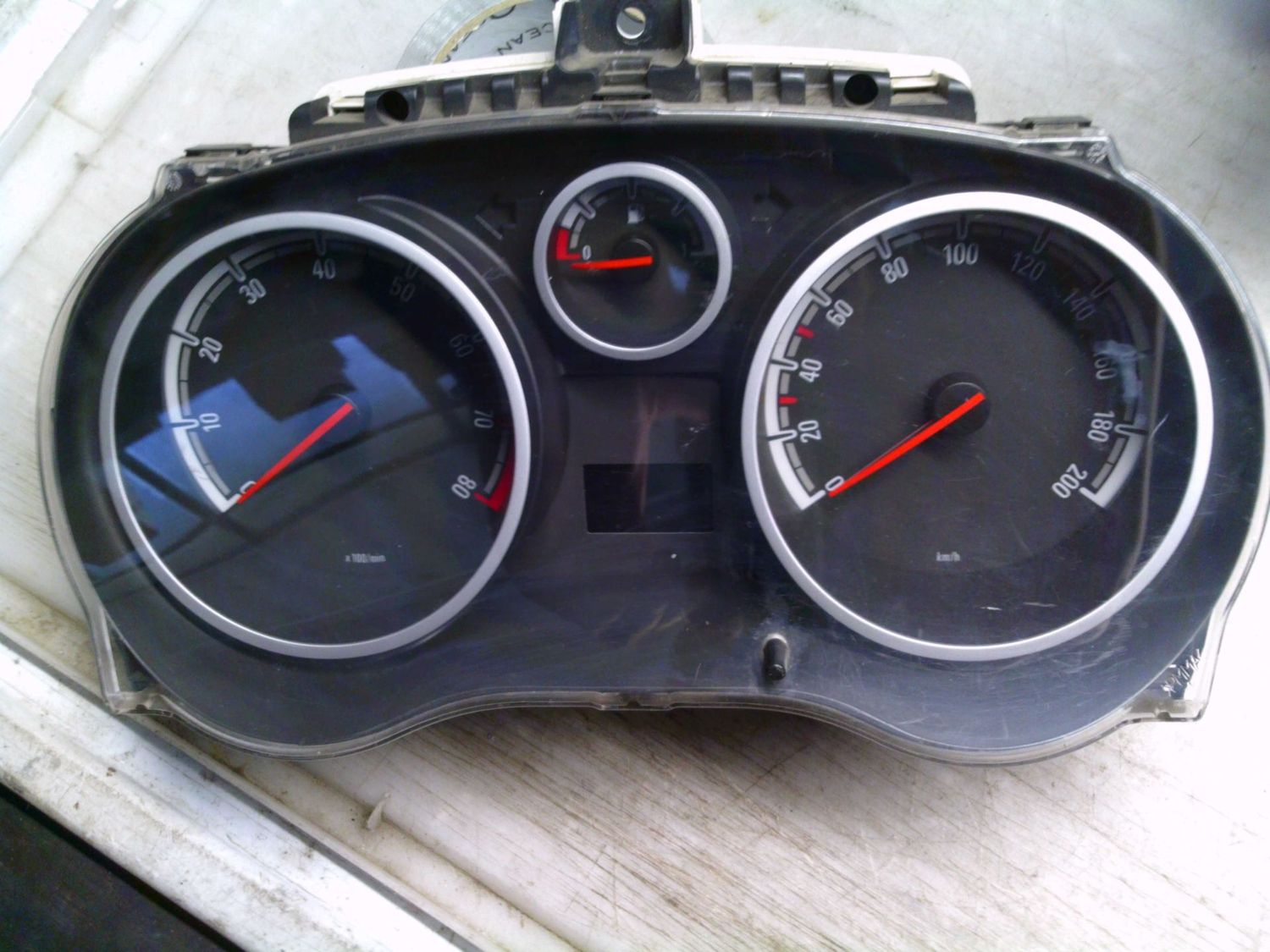 40-944 Quadro Strumenti / Contachilometri Johnson Controls P0013373005   1303304 1344277LL   Opel Benzina Corsa