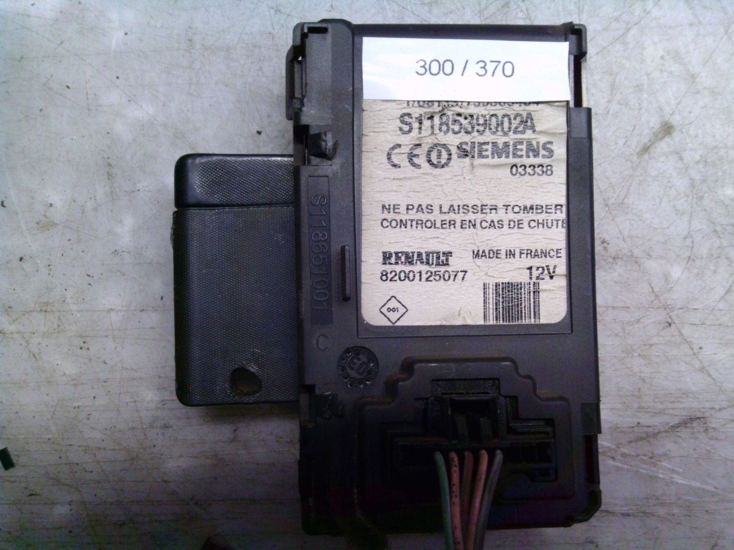 300-370 Blocchetto Accensione Siemens S118539002A 8200125077 Renault Megane_Scenic 300-370 Blocchetto Accensione Siemens S118539002A 8200125077 Renault Megane_Scenic