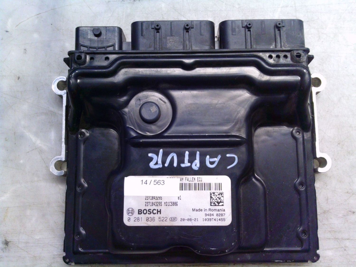 14-563 Centralina Motore Bosch 0 281 036 522 0281036522 237104329S 1039T41455 MD1CS006 Renault Diesel Captur 14-563 Centralina Motore Bosch 0 281 036 522 0281036522 237104329S 1039T41455 MD1CS006 Renault Diesel Captur