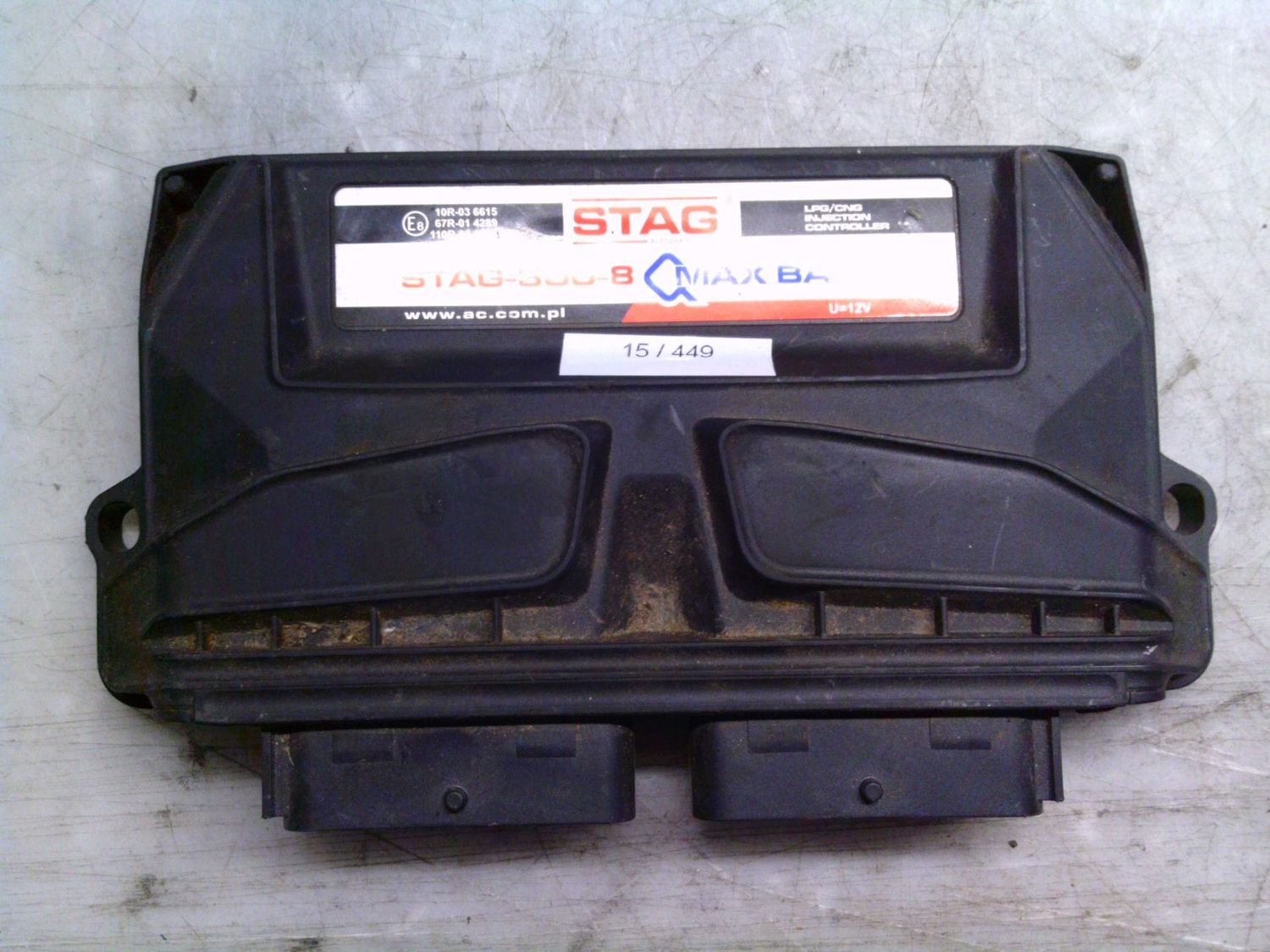 15-449 Centralina Gas GPL Stag Autogas Systems STAG-300-8 STAG3008 67R-01 4289 110R-00 4534 SOFT V 2.12.0 8 CILINDRI Benzina / Gpl 15-449 Centralina Gas GPL Stag Autogas Systems STAG-300-8 STAG3008 67R-01 4289 110R-00 4534 SOFT V 2.12.0 8 CILINDRI Benzina / Gpl