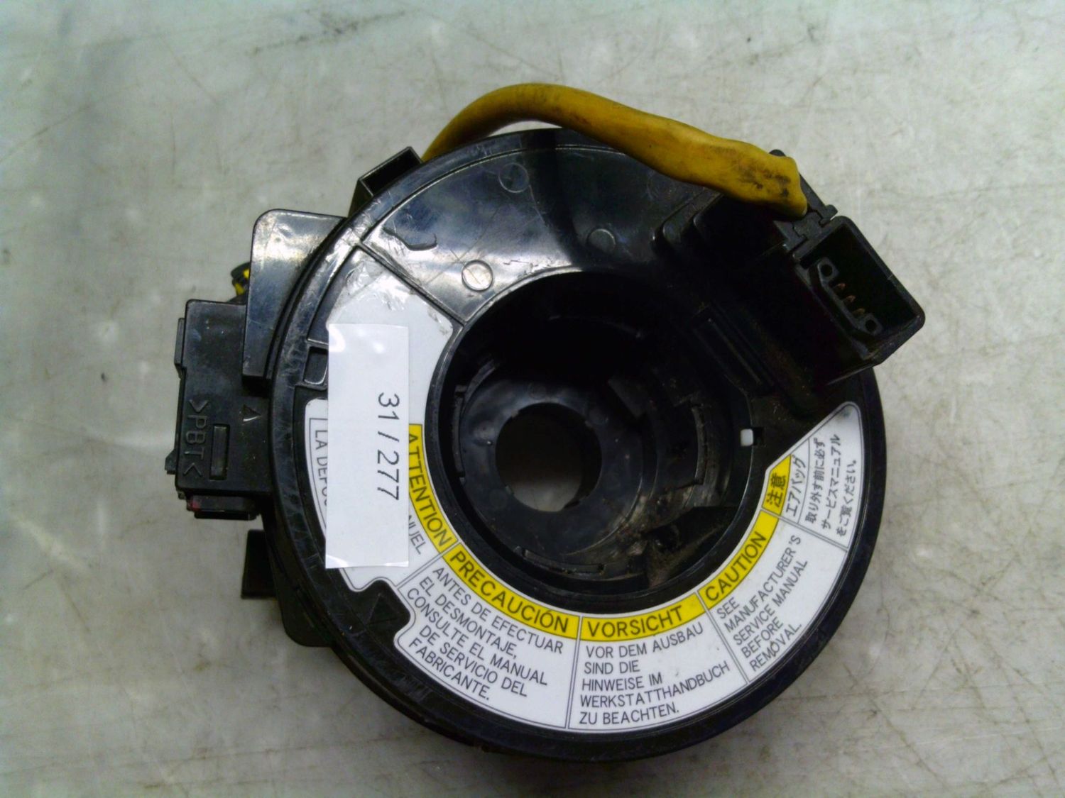 31-277 Sensore Sterzo Spiralato Suzuki AM62JA Suzuki Splash 31-277 Sensore Sterzo Spiralato Suzuki AM62JA Suzuki Splash