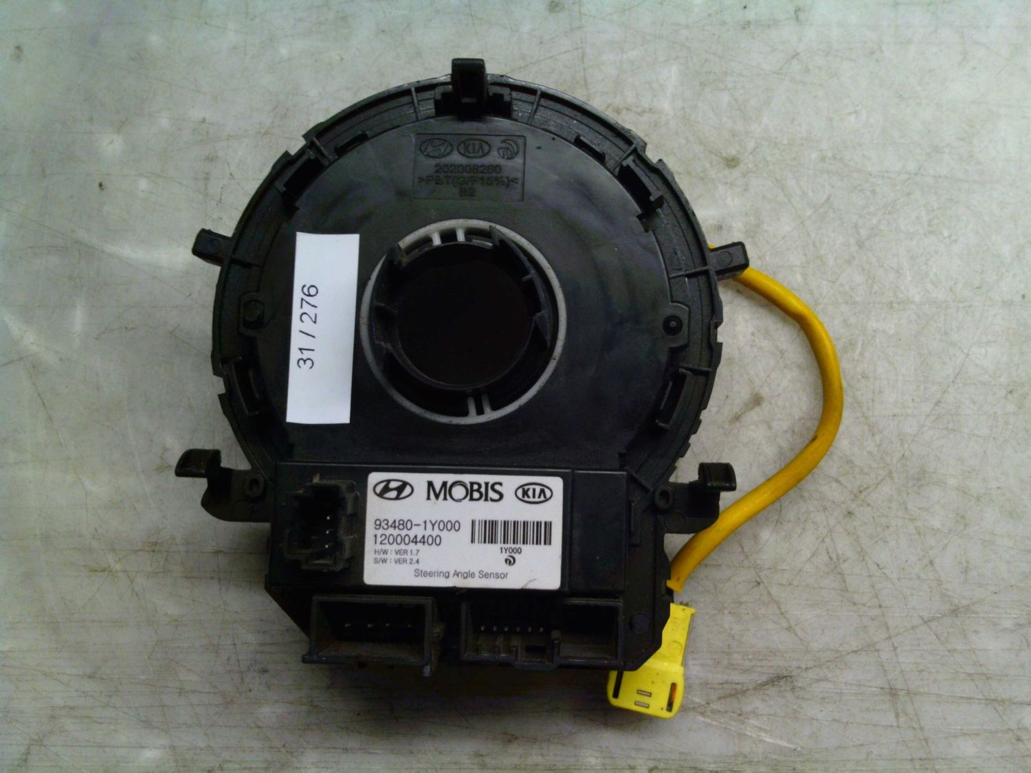 31-276 Sensore Sterzo Spiralato Mobis 93480-1Y000 934801Y000 120004400    Hyundai  Tucson