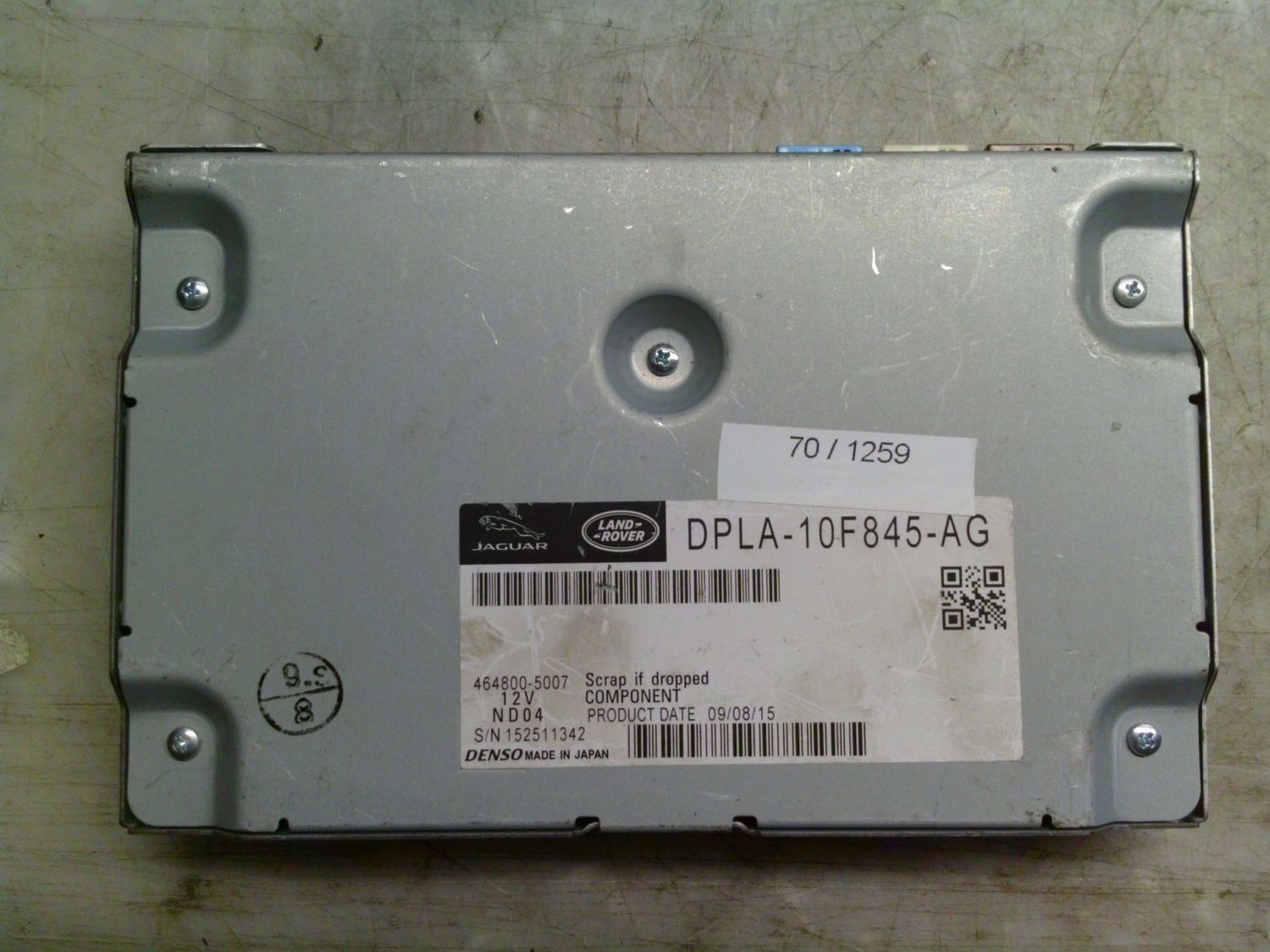 70-1259 Centralina Bluetooth Denso DPLA-10F845-AG DPLA10F845AG 464800-5007 Land Rover Varie 70-1259 Centralina Bluetooth Denso DPLA-10F845-AG DPLA10F845AG 464800-5007 Land Rover Varie