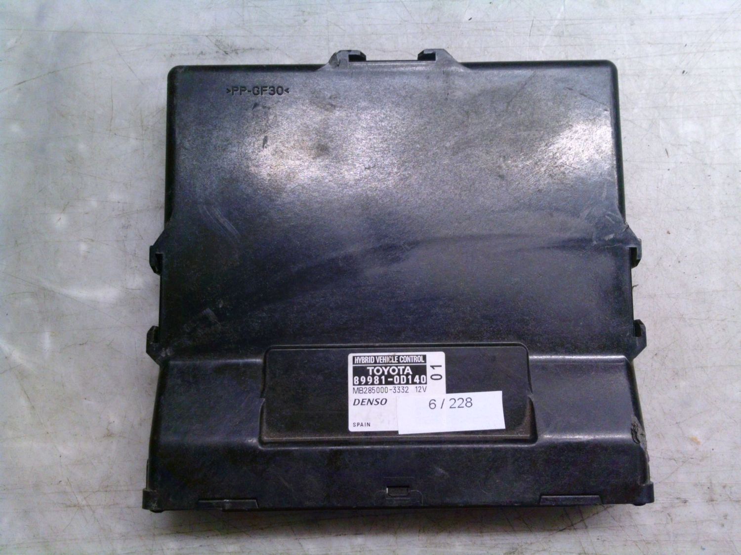 6-228 Centralina Motore Denso 89981-0D140 899810D140 MB285000-3332 Toyota Elettrica / Benzina Yaris 6-228 Centralina Motore Denso 89981-0D140 899810D140 MB285000-3332 Toyota Elettrica / Benzina Yaris