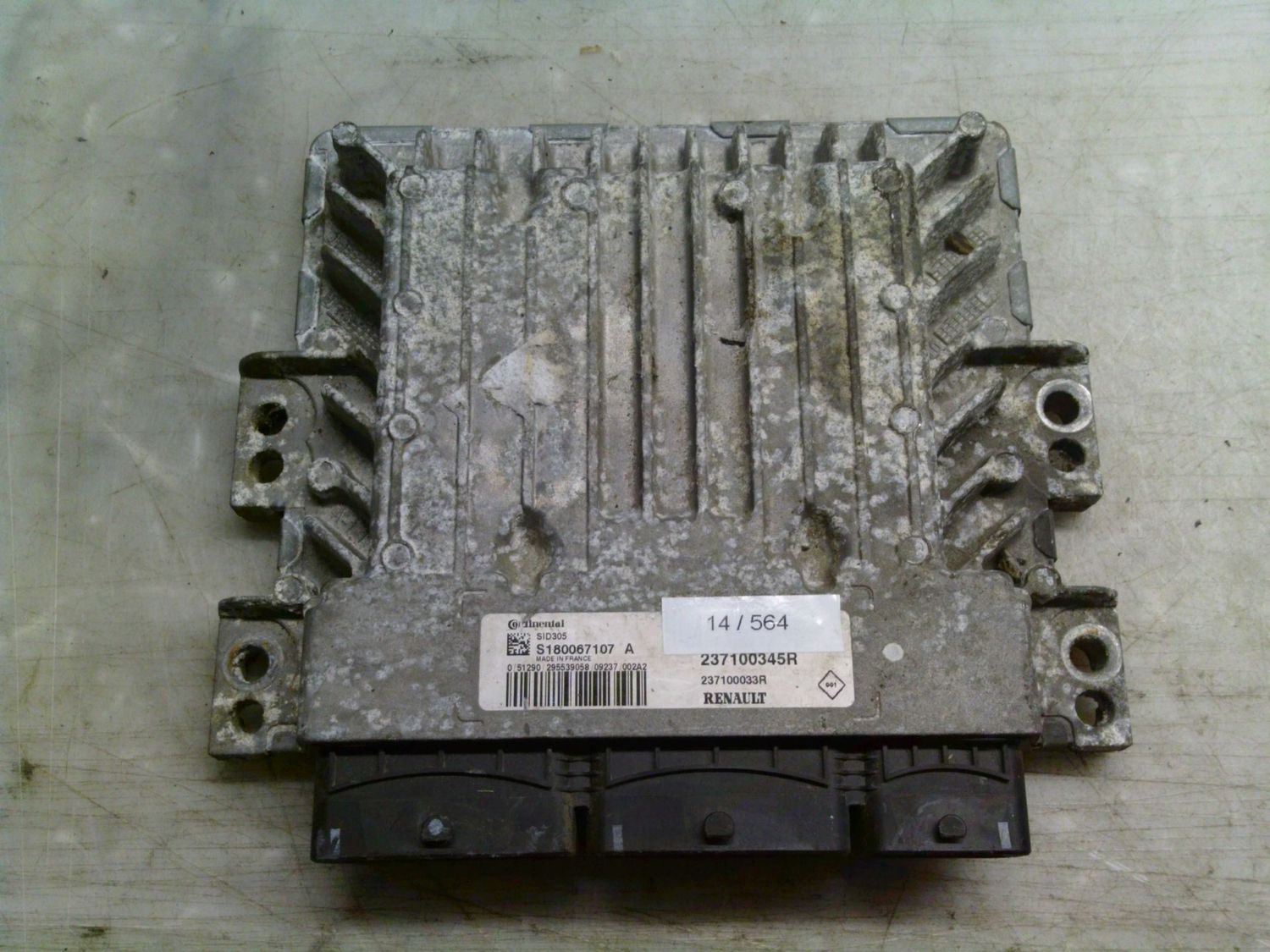 14-564 Centralina Motore Continental S180067107A A S180067107AA 237100345R 237100033R SID 305 Renault Diesel Megane_Scenic 14-564 Centralina Motore Continental S180067107A A S180067107AA 237100345R 237100033R SID 305 Renault Diesel Megane_Scenic