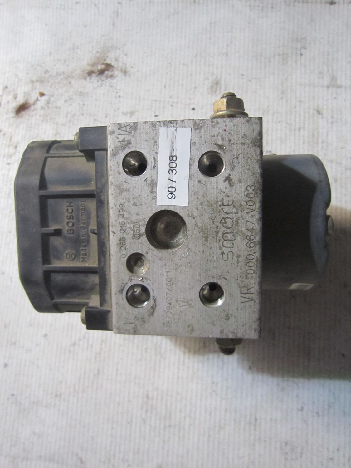 90-308 Pompa Abs Bosch 0 273 004 530 0273004530 0 265 215 499 0006647V003 Smart 450 90-308 Pompa Abs Bosch 0 273 004 530 0273004530 0 265 215 499 0006647V003 Smart 450
