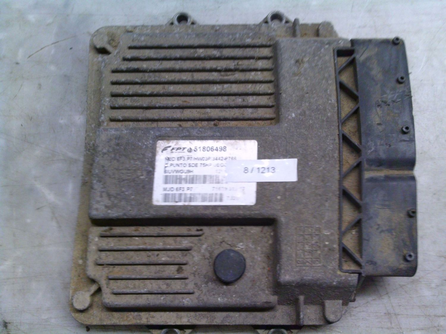 8-1213 Centralina Motore Magneti Marelli 51806498 MJD 6F3.P7 71600.019.07 HW03P/3442-P766 Fiat Diesel Punto 8-1213 Centralina Motore Magneti Marelli 51806498 MJD 6F3.P7 71600.019.07 HW03P/3442-P766 Fiat Diesel Punto