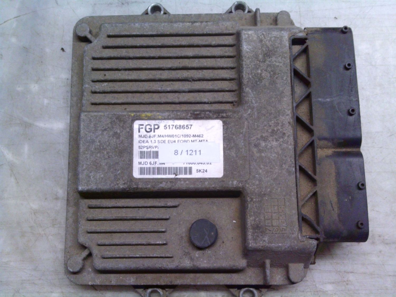8-1211 Centralina Motore Magneti Marelli 51768657 MJD 6JF.M4 71600.045.02 HW01C/1092-M462 Alfa Romeo / Fiat / Lancia Diesel Varie 8-1211 Centralina Motore Magneti Marelli 51768657 MJD 6JF.M4 71600.045.02 HW01C/1092-M462 Alfa Romeo / Fiat / Lancia Diesel Varie