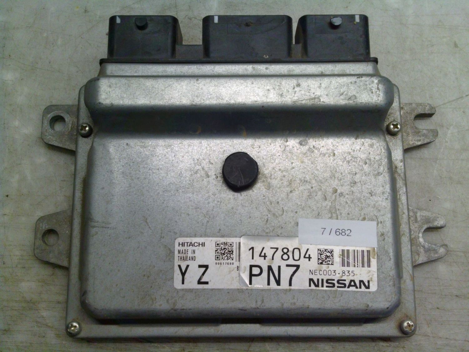 7-682 Centralina Motore Hitachi NEC003-835 NEC003835 147804 PN7 Nissan Benzina Micra 7-682 Centralina Motore Hitachi NEC003-835 NEC003835 147804 PN7 Nissan Benzina Micra