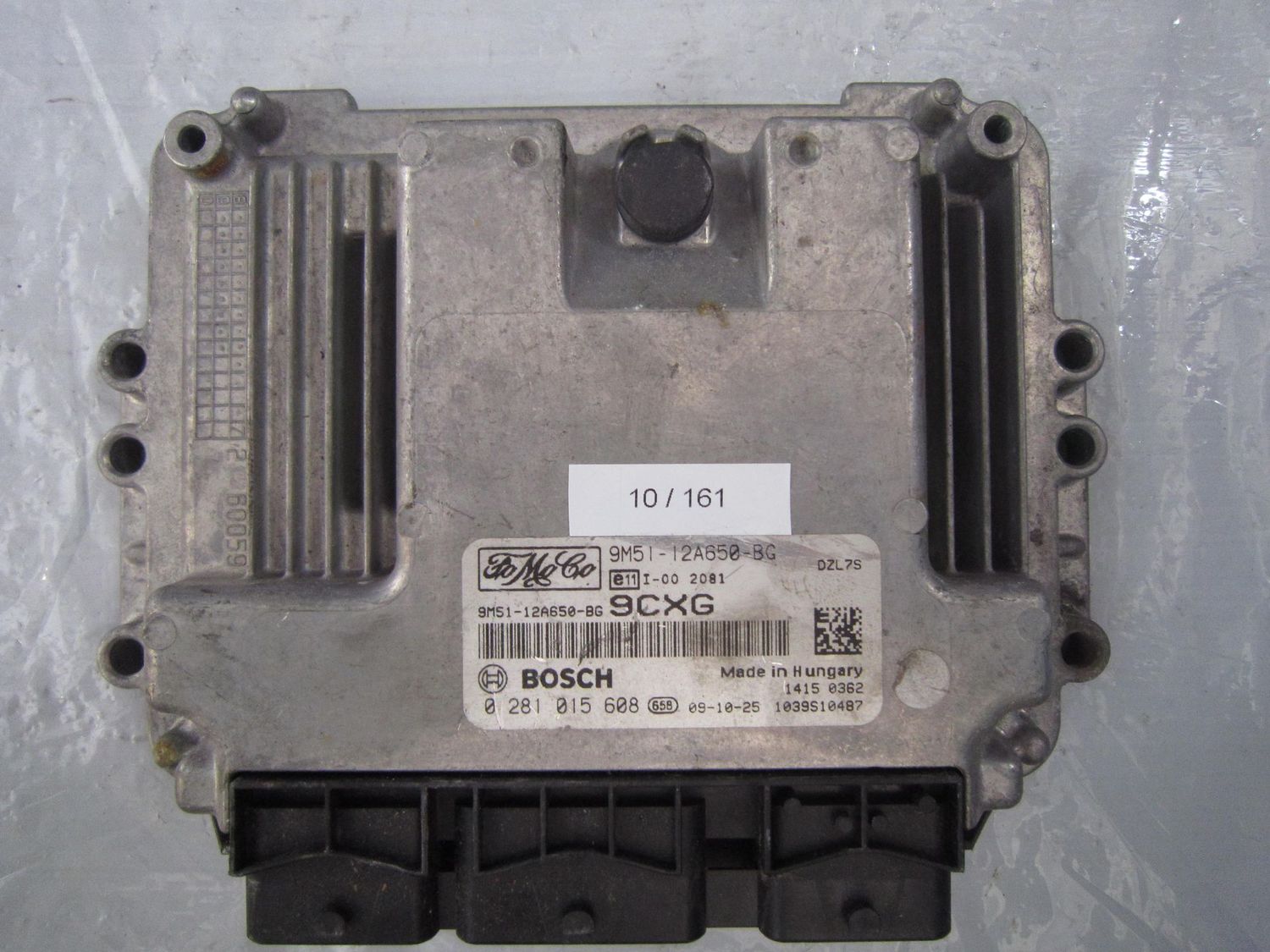 10-161 Centralina Motore Bosch 0 281 015 608 0281015608 9M51-12A650-BG 1039S10487 Ford Diesel Focus 10-161 Centralina Motore Bosch 0 281 015 608 0281015608 9M51-12A650-BG 1039S10487 Ford Diesel Focus