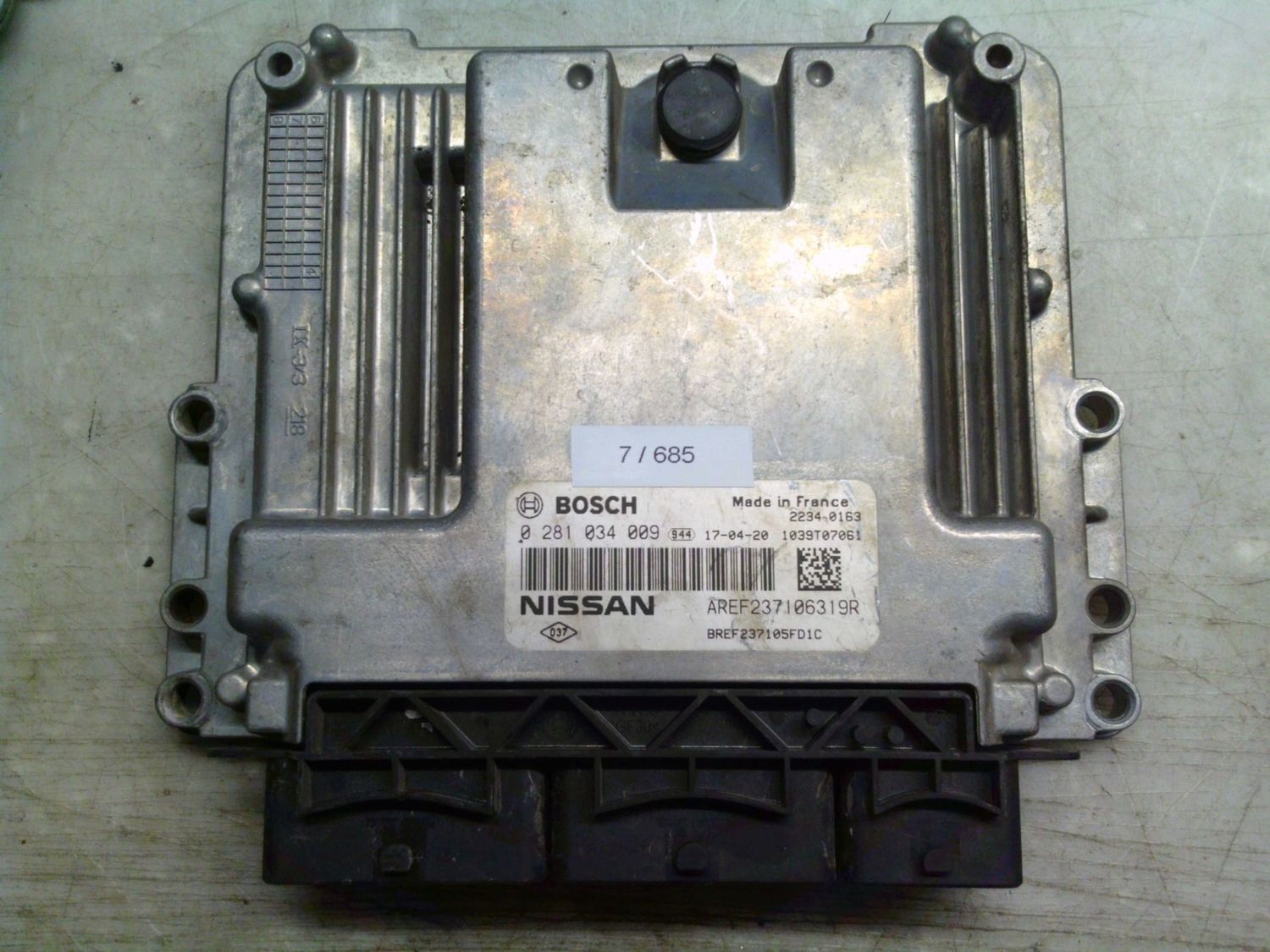 7-685 Centralina Motore Bosch 0 281 034 009 0281034009 AREF237106319R 1039T07061 BREF237105FD1C Nissan Diesel Micra 7-685 Centralina Motore Bosch 0 281 034 009 0281034009 AREF237106319R 1039T07061 BREF237105FD1C Nissan Diesel Micra