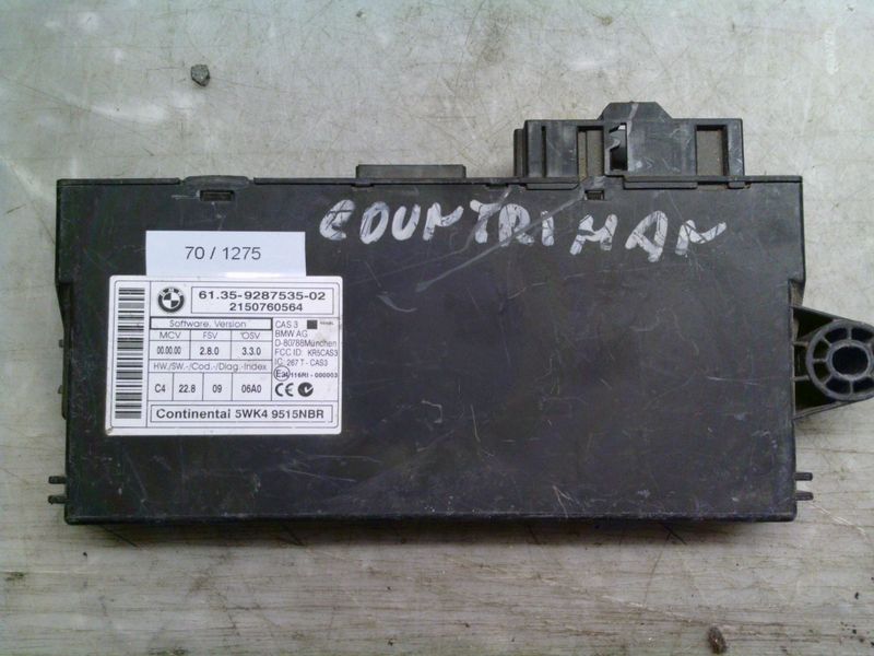 70-1275 Centralina Modulo Confort Siemens 5WK4 9515NBR 5WK49515NBR 61.35-9287535-02 2150760564 CAS 3  Mini  Countryman