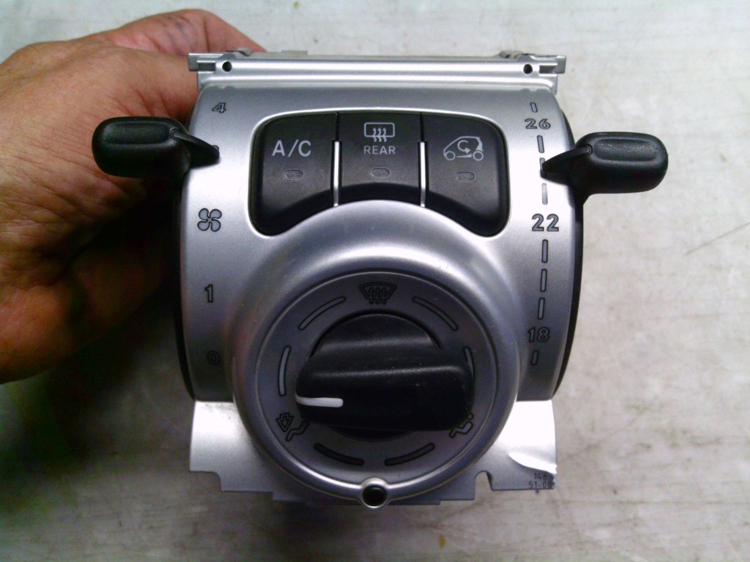 400-782 Unità Controllo Del Clima Behr A4519060500V001   5HB 009187-11 E2759004   Smart  451