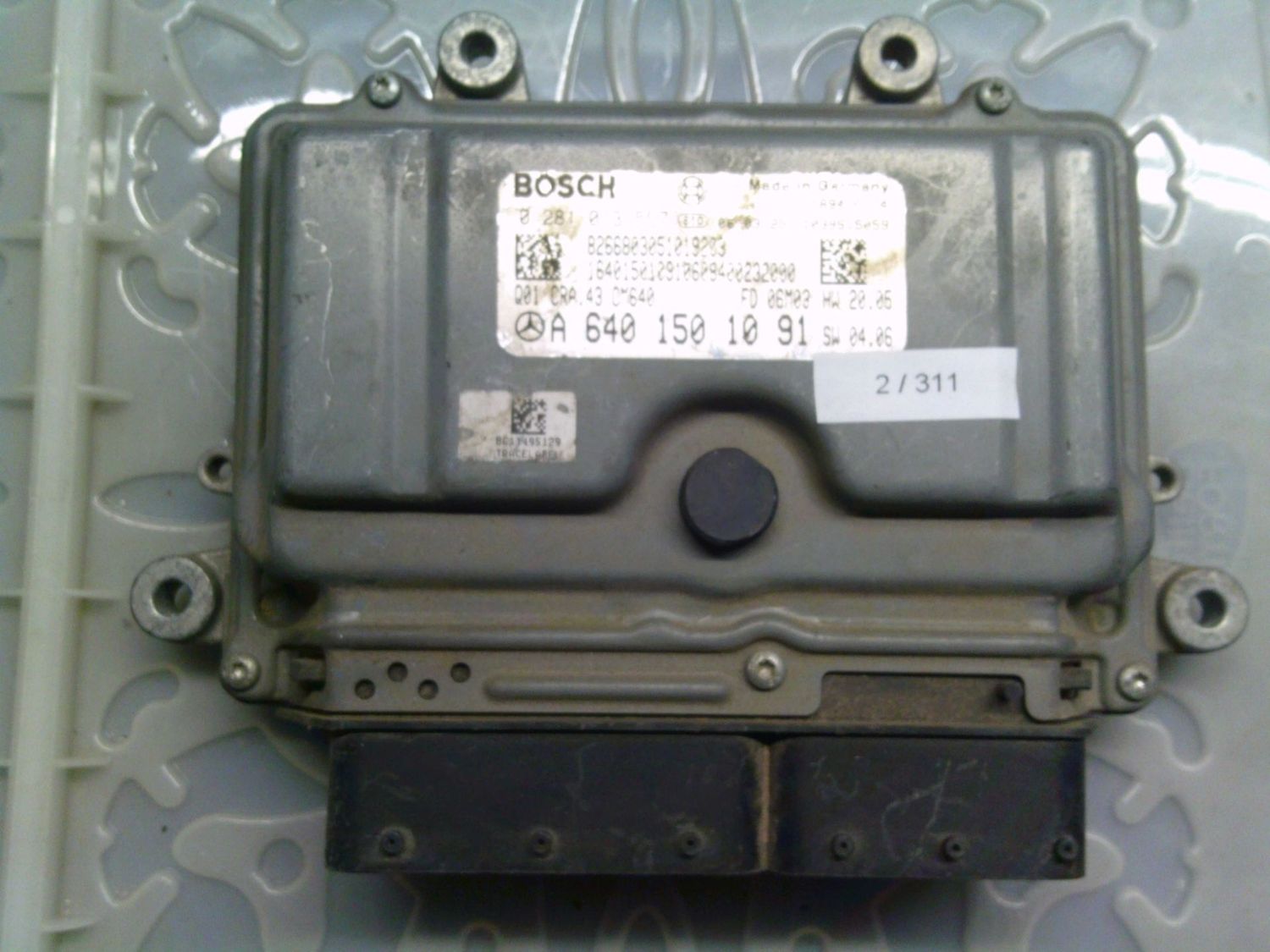 2-311 Centralina Motore Bosch 0 281 013 557 0281013557 A 640 150 10 91 1039S15059 CRA.43 HW 20.05 SW 04.06 Mercedes Diesel Classe A 2-311 Centralina Motore Bosch 0 281 013 557 0281013557 A 640 150 10 91 1039S15059 CRA.43 HW 20.05 SW 04.06 Mercedes Diesel Classe A