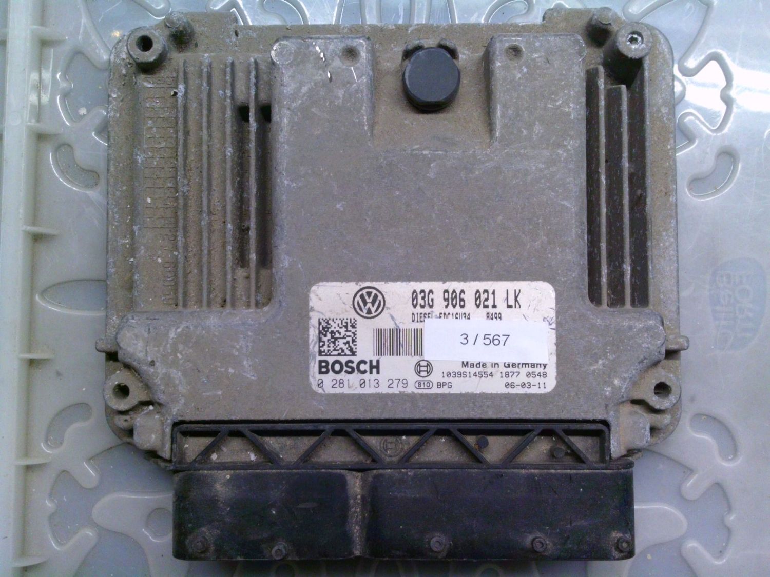 3-567 Centralina Motore Bosch 0 281 013 279 0281013279 03G 906 021 LK 1039S14554 EDC16U34 Audi Diesel Varie 3-567 Centralina Motore Bosch 0 281 013 279 0281013279 03G 906 021 LK 1039S14554 EDC16U34 Audi Diesel Varie