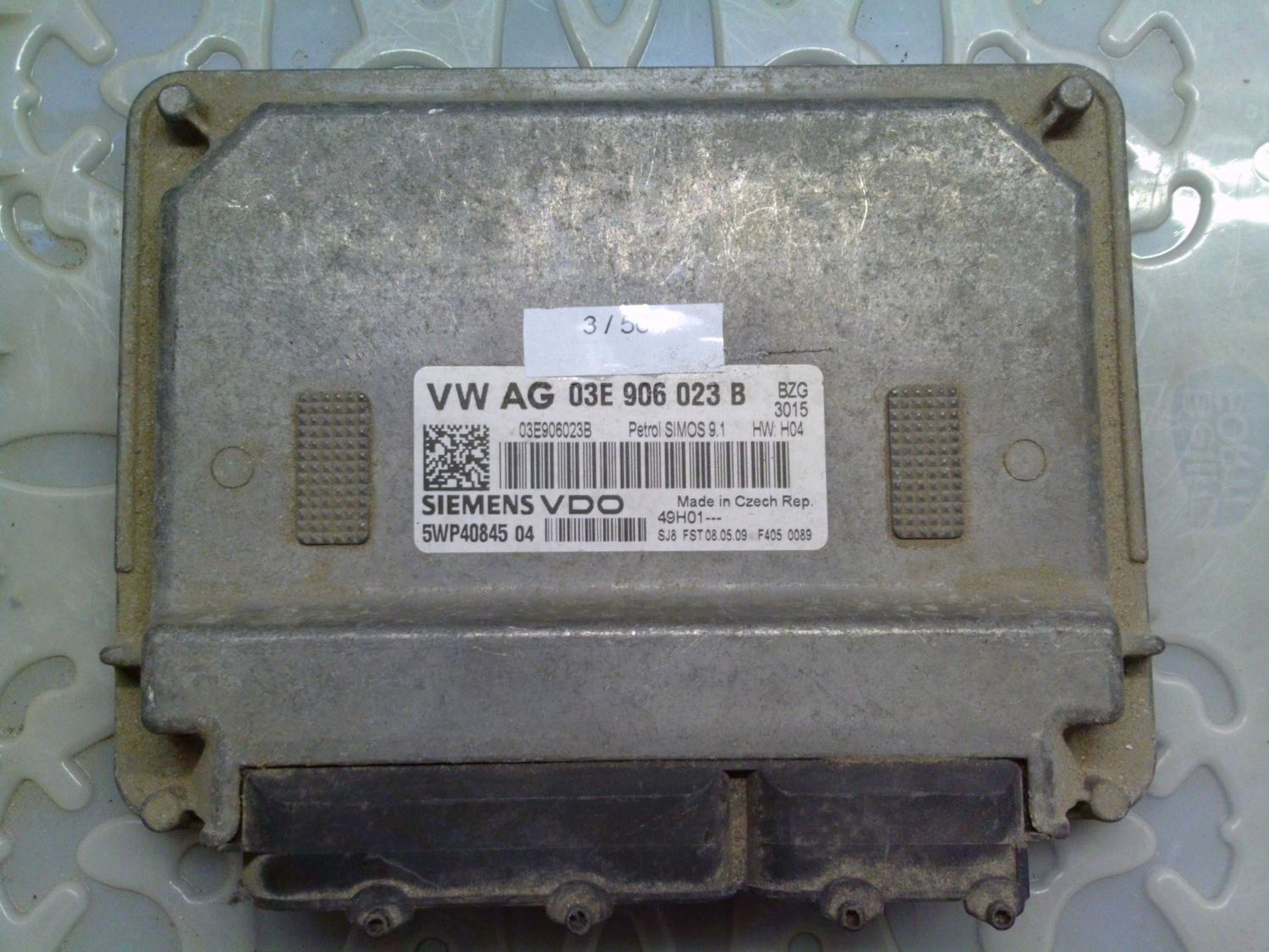 3-568 Centralina Motore Siemens 5WP40845 04 5WP4084504 03E 906 023 B SIMOS 9.1 Seat Benzina Varie 3-568 Centralina Motore Siemens 5WP40845 04 5WP4084504 03E 906 023 B SIMOS 9.1 Seat Benzina Varie