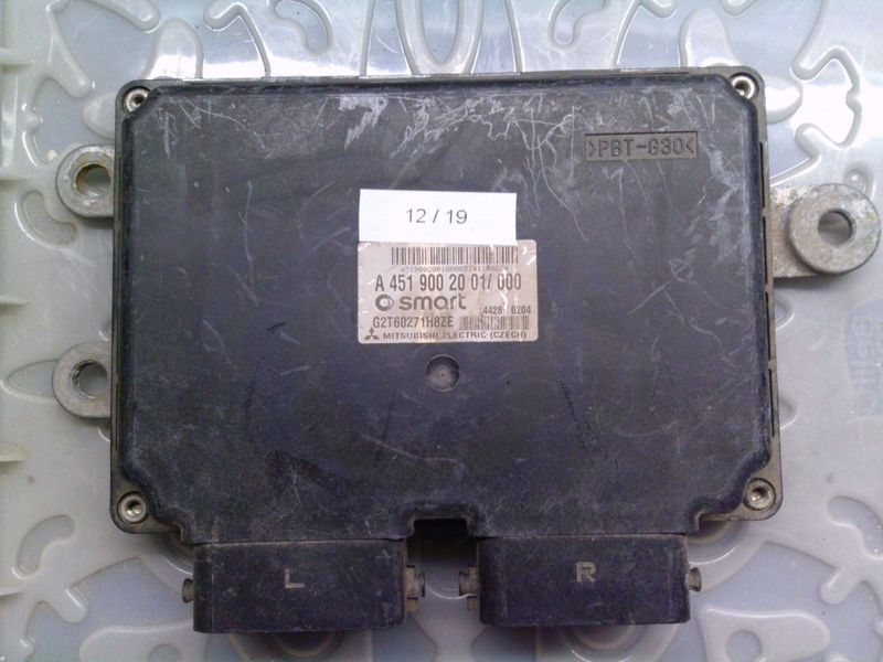 12-19 Centralina Cambio Automatico Mitsubishi  A 451 900 20 01/ 000 A4519002001000 G2T60271H8ZE    Smart  451
