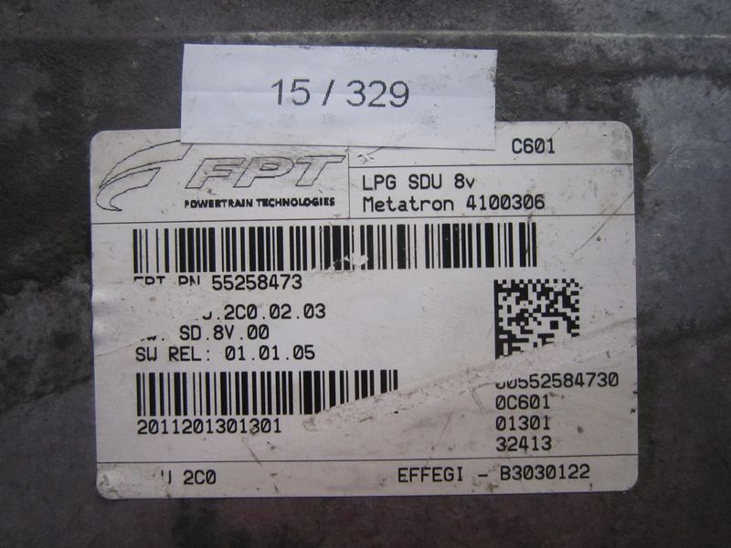 15-329 Centralina Gas Metano Metatron 55258473   4100306    Fiat Benzina / Metano Panda
