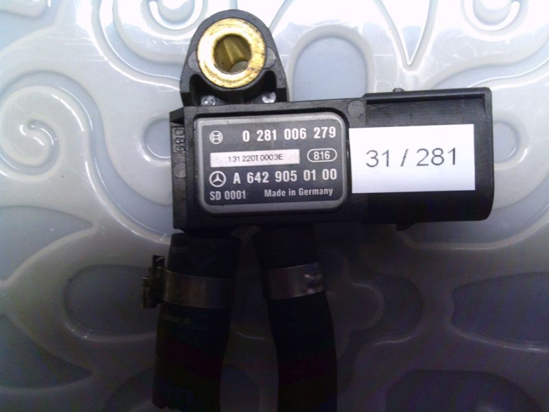 31-281 Sensore Pressione Alimentazione Bosch 0 281 006 279 0281006279 A 642 905 01 00    Mercedes Benzina Varie